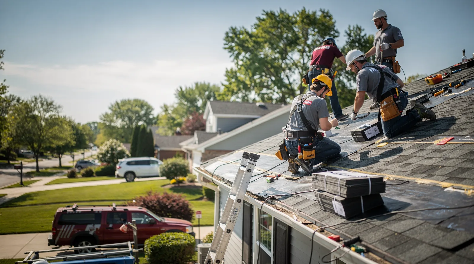 Roof Repair in Lawndale, IL around you